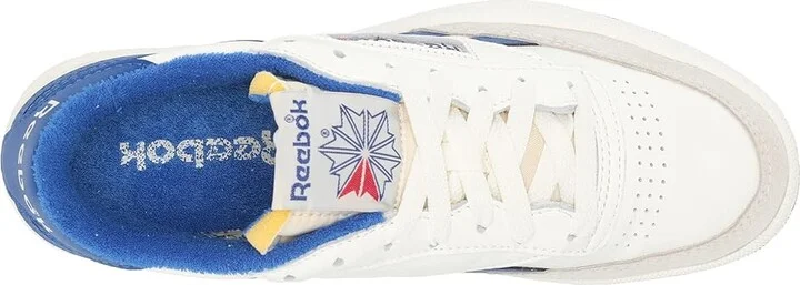 Reebok Lifestyle Men's Club C Revenge Vintage Men's Shoes Chalk/Collegiate Royal/Excellent Red : 7 D - Medium, Leather - Image 2