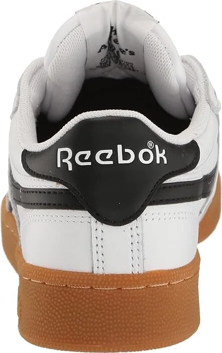 Reebok Lifestyle Men's Club C Revenge Vintage Men's Shoes White/Black/Gum : 4 D - Medium, Leather - Image 4