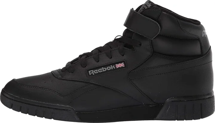Reebok Lifestyle Men's Ex-O Fit Hi High Top Men's Shoes Int/Black/Charcoal : 7 D - Medium, Leather - Image 7