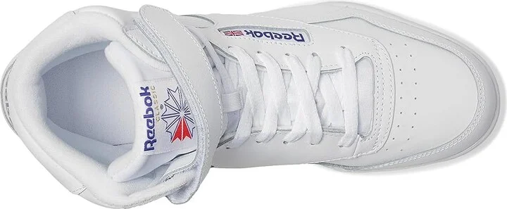 Reebok Lifestyle Men's Ex-O Fit Hi High Top Men's Shoes Int/White : 8 D - Medium, Leather - Image 3