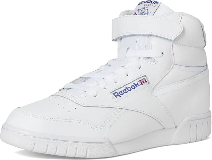 Reebok Lifestyle Men's Ex-O Fit Hi High Top Men's Shoes Int/White : 8 D - Medium, Leather - Image 6