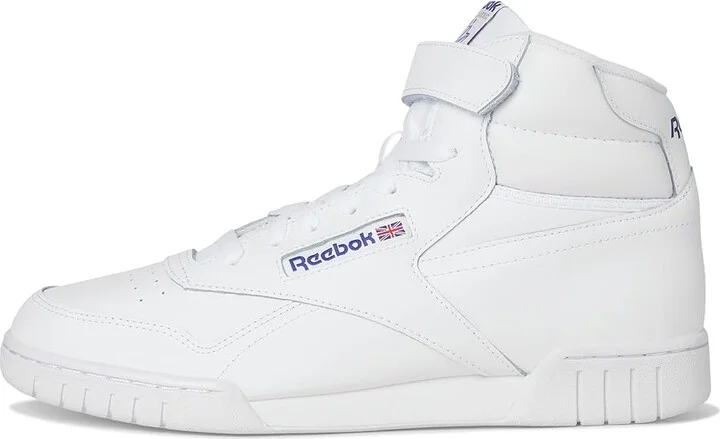 Reebok Lifestyle Men's Ex-O Fit Hi High Top Men's Shoes Int/White : 8 D - Medium, Leather - Image 7