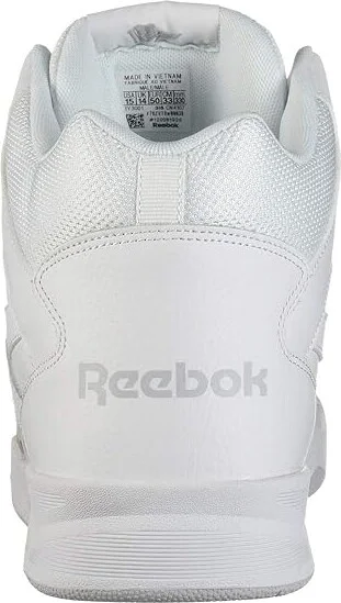 Reebok Lifestyle Men's Royal BB4500 HI2 High Top Men's Shoes White/Light Grey Heather Solid Grey : 13 D - Medium, Synthetic/Leather - Image 5