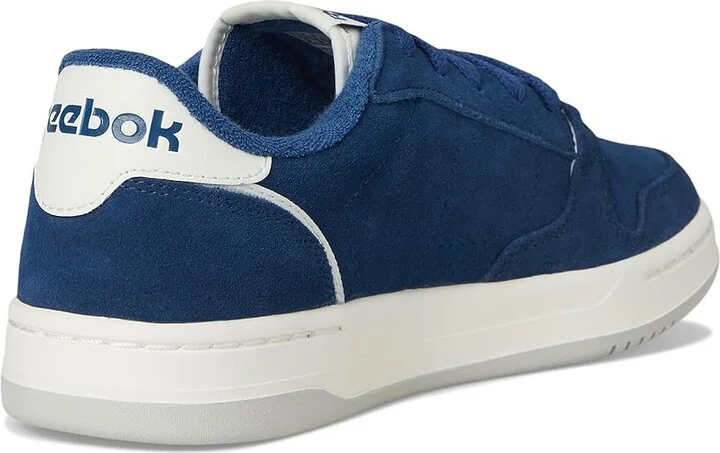 Reebok Lifestyle Phase Court Shoes Batik Blue/Chalk/Flash Red : Men's 11.5 - Women's 13 Medium, Leather - Image 4