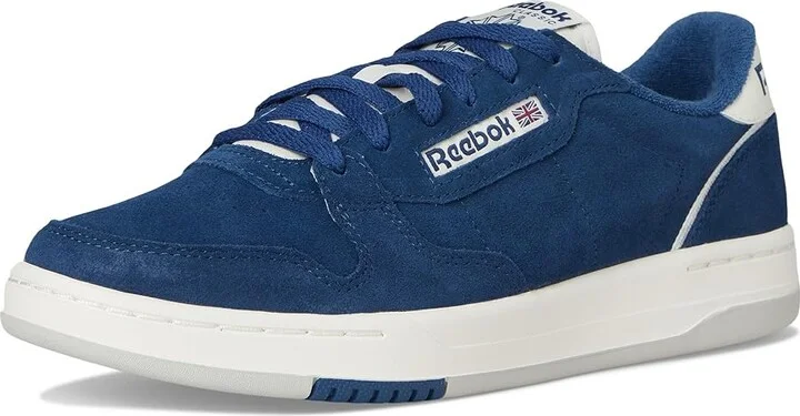 Reebok Lifestyle Phase Court Shoes Batik Blue/Chalk/Flash Red : Men's 11.5 - Women's 13 Medium, Leather - Image 5