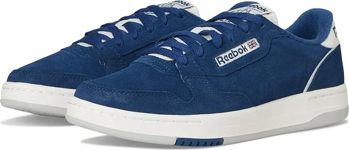 Reebok Lifestyle Phase Court Shoes Batik Blue/Chalk/Flash Red : Men's 11.5 - Women's 13 Medium, Leather