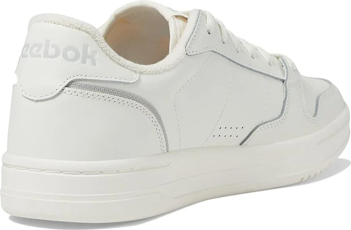 Reebok Lifestyle Phase Court Shoes Chalk/Alabaster/Grey : Men's 9.5 - Women's 11 Medium, Leather - Image 4