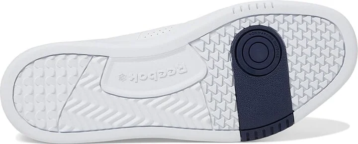 Reebok Lifestyle Phase Court Shoes White/Navy/Soft Blue : Men's 11 - Women's 12.5 Medium, Leather - Image 3