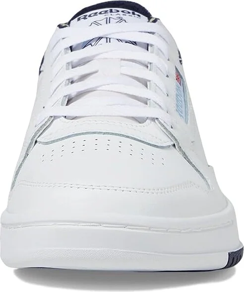 Reebok Lifestyle Phase Court Shoes White/Navy/Soft Blue : Men's 11 - Women's 12.5 Medium, Leather - Image 5