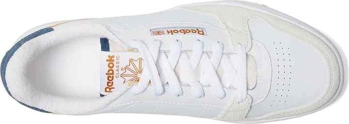 Reebok Lifestyle Phase Court Shoes White/Shadow/Sunbaked Clay : Men's 12 - Women's 13.5 Medium, Leather - Image 2