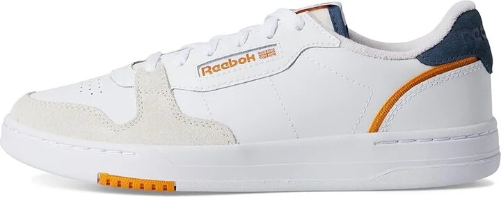 Reebok Lifestyle Phase Court Shoes White/Shadow/Sunbaked Clay : Men's 12 - Women's 13.5 Medium, Leather - Image 6