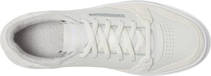Reebok Lifestyle Phase Court Women's Shoes Barely Grey/Barely Grey/White : 9.5 B - Medium, Leather/Suede - Image 2