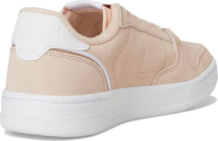 Reebok Lifestyle Phase Court Women's Shoes Bleached Peach/White/Earth : 7.5 B - Medium, Leather/Suede - Image 4