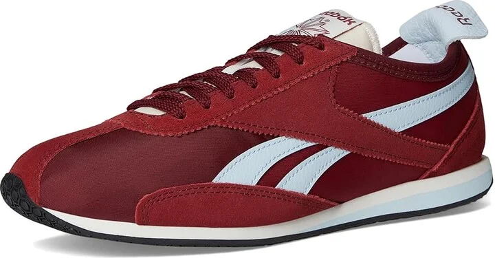 Reebok Lifestyle R400 Shoes Classic Burgundy/Classic Burgundy/Glass Blue : Men's 9 - Women's 10.5 Medium, Leather - Image 5