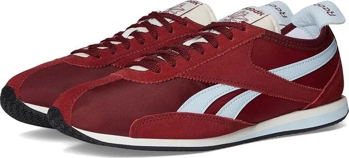 Reebok Lifestyle R400 Shoes Classic Burgundy/Classic Burgundy/Glass Blue : Men's 9 - Women's 10.5 Medium, Leather