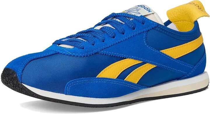 Reebok Lifestyle R400 Shoes Vector Blue/Optimum Blue/Golden Haze : Men's 11.5 - Women's 13 Medium, Leather - Image 5