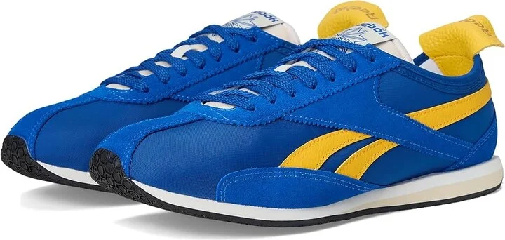 Reebok Lifestyle R400 Shoes Vector Blue/Optimum Blue/Golden Haze : Men's 11.5 - Women's 13 Medium, Leather