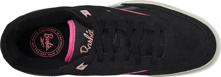 Reebok Lifestyle Reebok X Barbie BB 4000 II Athletic Shoes Black/Black/Pink Paradise : Men's 4 - Women's 5.5 Medium, Leather - Image 2