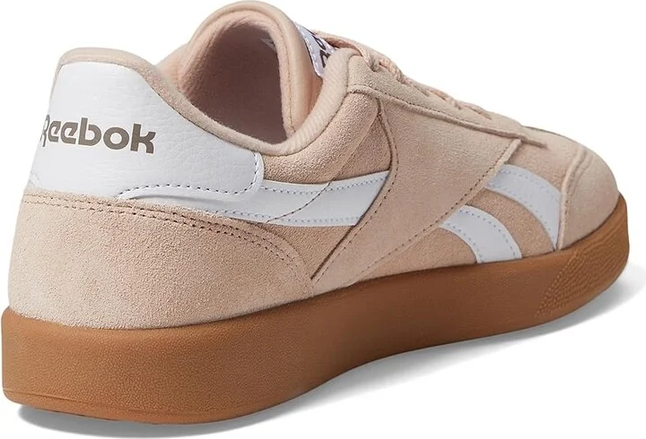 Reebok Lifestyle Smash Edge Shoes Pink Stucco/White/Gum : Men's 12 - Women's 13.5 Medium, Leather - Image 4