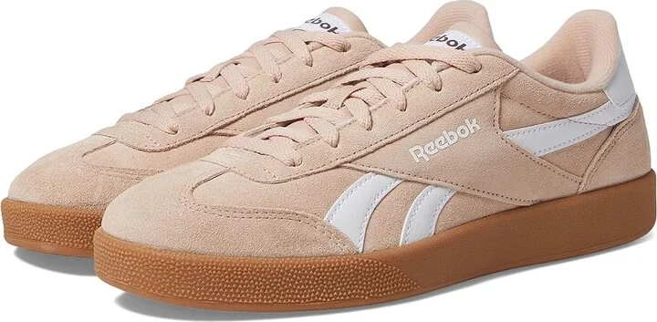Reebok Lifestyle Smash Edge Shoes Pink Stucco/White/Gum : Men's 12 - Women's 13.5 Medium, Leather