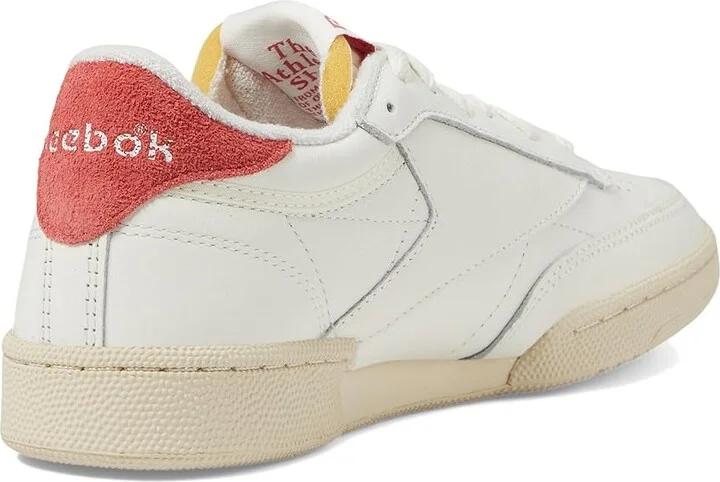 Reebok Lifestyle Women's Club C 85 Women's Shoes Chalk/Paper White/Astro Dust : 5 B - Medium, Leather - Image 4