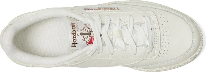 Reebok Lifestyle Women's Club C 85 Women's Shoes Chalk/Rose Gold : 8.5 B - Medium, Leather - Image 2