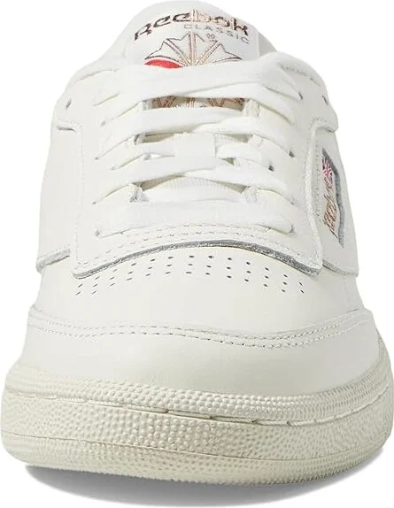 Reebok Lifestyle Women's Club C 85 Women's Shoes Chalk/Rose Gold : 8.5 B - Medium, Leather - Image 5