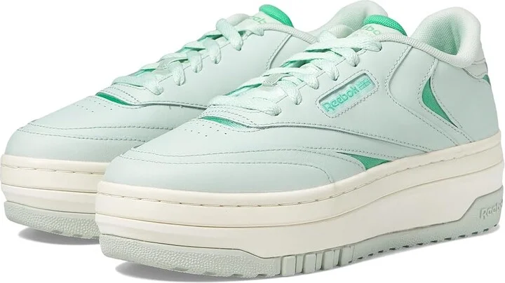 Reebok Lifestyle Women's Club C Extra Women's Shoes Aqua Dust : 6 B - Medium, Leather