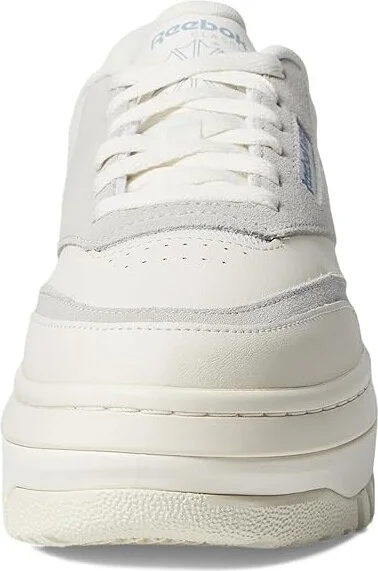 Reebok Lifestyle Women's Club C Extra Women's Shoes Chalk/Grey/Blue : 7.5 B - Medium, Leather - Image 5
