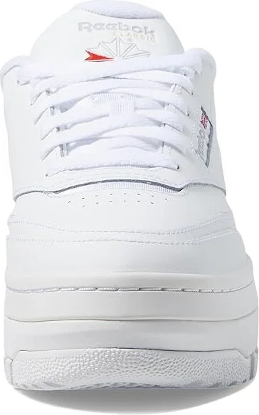 Reebok Lifestyle Women's Club C Extra Women's Shoes White/Pure Grey : 9 B - Medium, Leather - Image 5