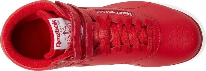 Reebok Lifestyle Women's Freestyle Hi High Top Women's Shoes Vector Red/White1 : 6.5 B - Medium - Image 2