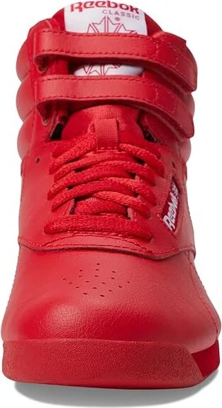 Reebok Lifestyle Women's Freestyle Hi High Top Women's Shoes Vector Red/White1 : 6.5 B - Medium - Image 5