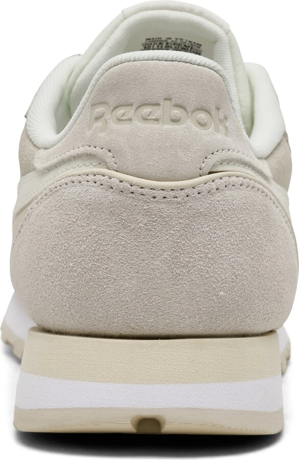 Reebok Men's Classic Leather Casual Sneakers from Finish Line - Chalk, Sand, White - Image 4