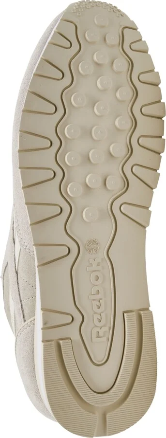 Reebok Men's Classic Leather Casual Sneakers from Finish Line - Chalk, Sand, White - Image 6