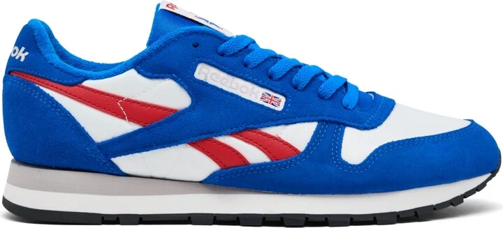 Reebok Men's Classic Leather Casual Sneakers from Finish Line - Chalk, Sand, White - Image 7
