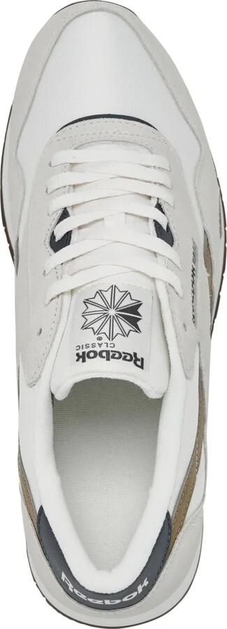 Reebok Men's Classic Nylon Casual Sneakers from Finish Line - Chalk, Utility Brown, Beige - Image 5