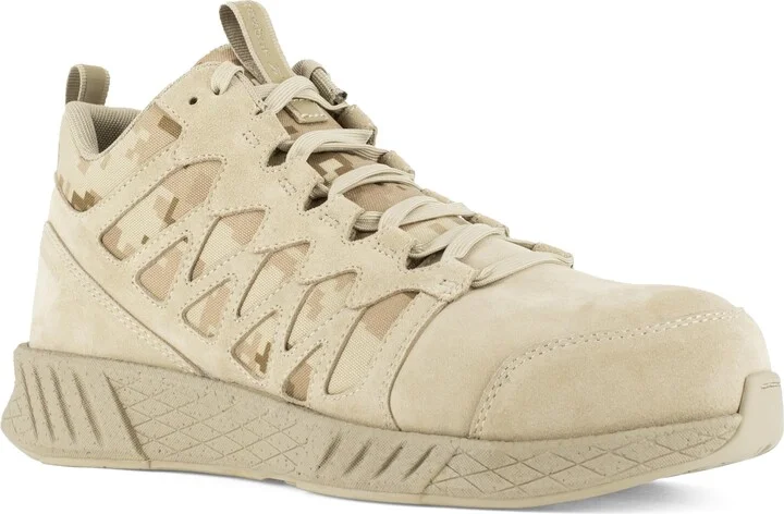 Reebok Men's Floatride Energy Tactical Composite Toe Desert Tan 10 M