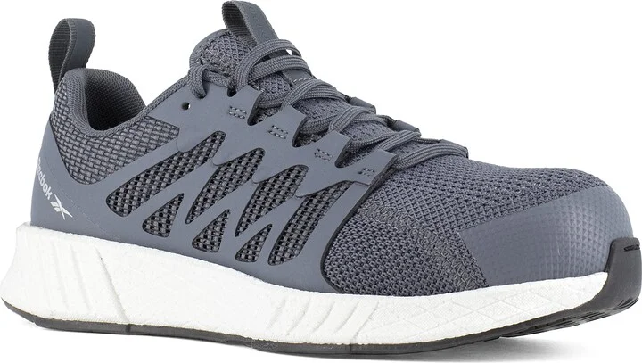 Reebok Men's Fusion Flexweave Work Composite Toe Charcoal 7.5 W