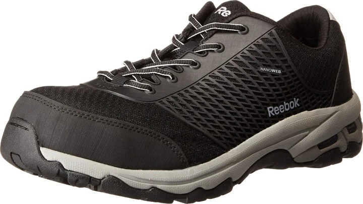 Reebok Men's Heckler Composite Toe Black 14 W