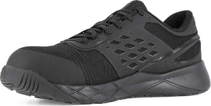 Reebok Men's Nanoflex TR Work Composite Toe Black 14 M