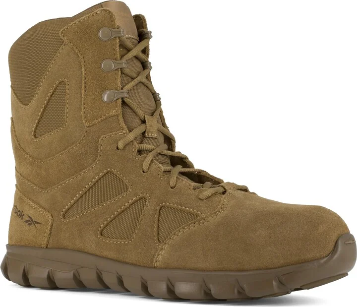 Reebok Men's Sublite Cushion Tactical Composite Toe Coyote 4 M