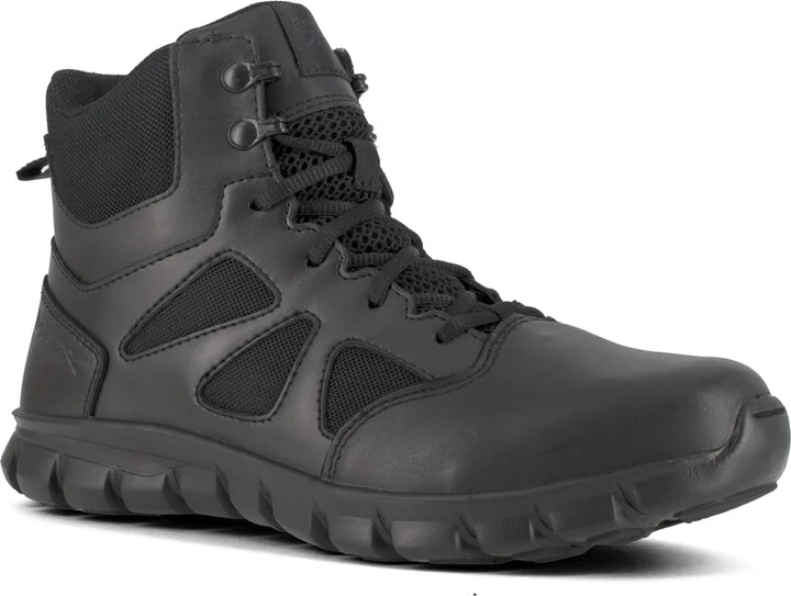 Reebok Men's Sublite Cushion Tactical Soft Toe Black 10.5 M