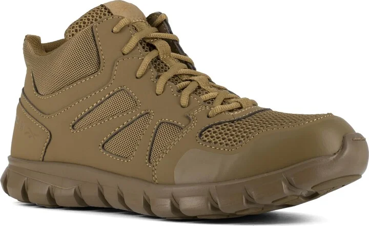 Reebok Men's Sublite Cushion Tactical Soft Toe Coyote 8.5 M