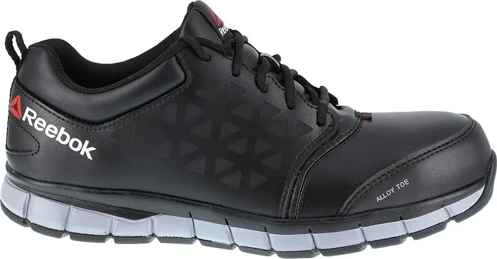 Reebok Men's Sublite Cushion Work Alloy Toe Black 6.5 W