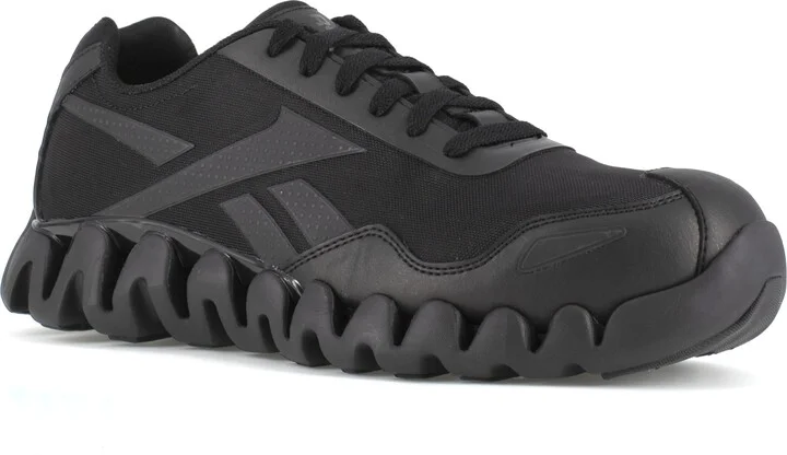 Reebok Men's Zig Pulse Work Composite Toe Black 9 W