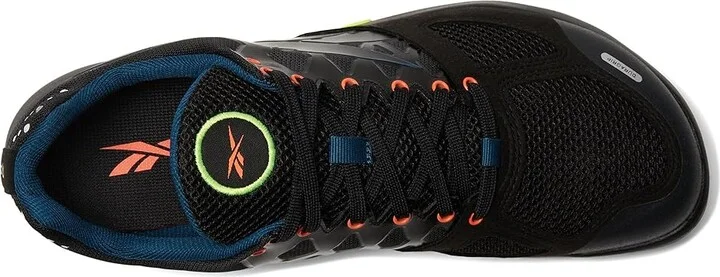 Reebok Nano 2.0 Men's Shoes Black/Digital Coral/Digital Lime : 7.5 D - Medium, Synthetic/Textile - Image 2