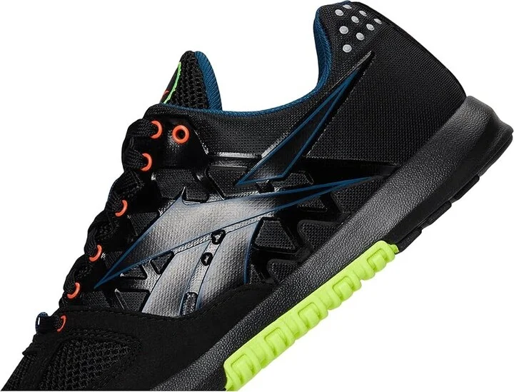 Reebok Nano 2.0 Men's Shoes Black/Digital Coral/Digital Lime : 7.5 D - Medium, Synthetic/Textile - Image 7