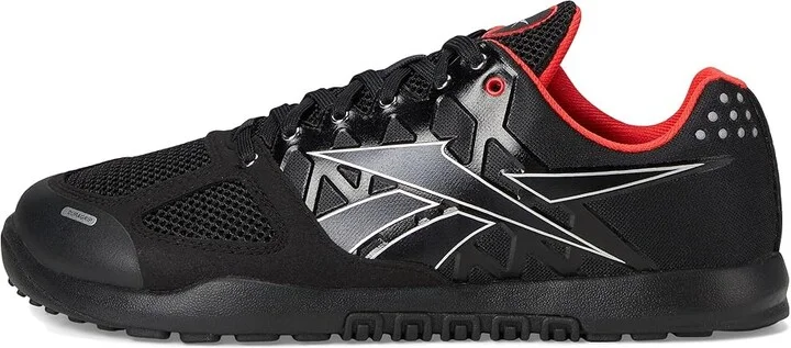 Reebok Nano 2.0 Men's Shoes Black/Energy Red : 7 D - Medium, Synthetic/Textile - Image 6