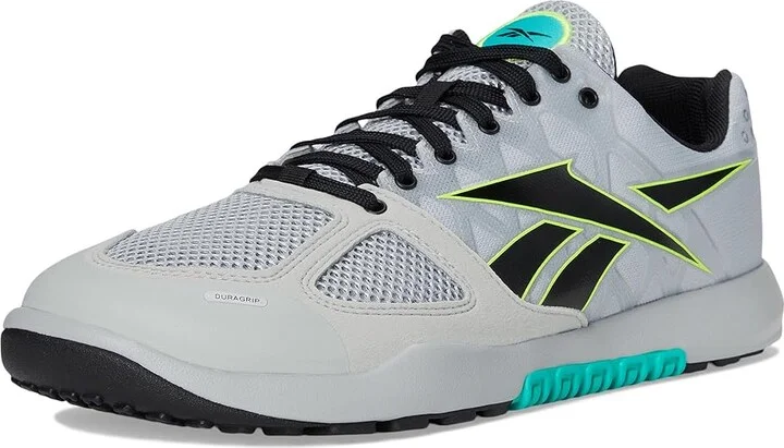 Reebok Nano 2.0 Men's Shoes Grey/Unleashed Green/Lime : 7 D - Medium, Synthetic/Textile - Image 5