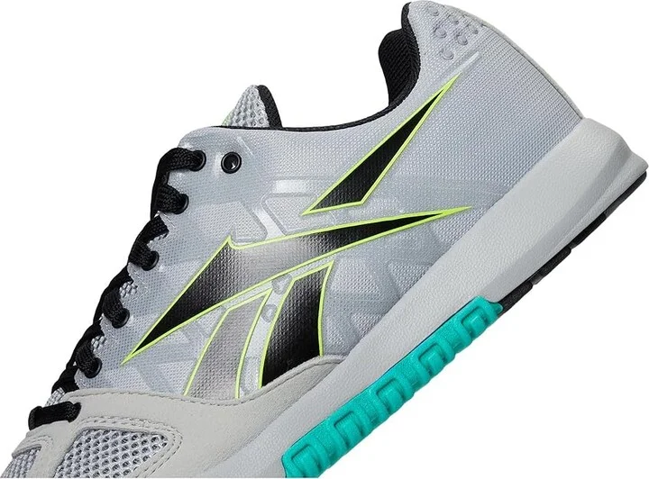 Reebok Nano 2.0 Men's Shoes Grey/Unleashed Green/Lime : 7 D - Medium, Synthetic/Textile - Image 7